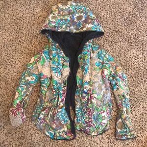 Johnny Was hooded fleece sweater